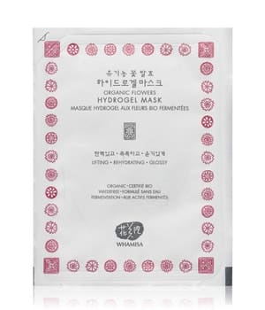 WHAMISA Organic Flowers Hydrogel Facial Mask Tuchmaske