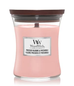 WoodWick Medium Hourglass Pressed Blooms & Patchouli Duftkerze