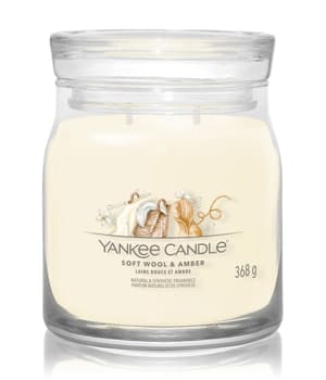 Yankee Candle Soft Wool & Amber Signature Duftkerze