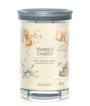 Yankee Candle Soft Wool & Amber Signature Large Tumbler Duftkerze